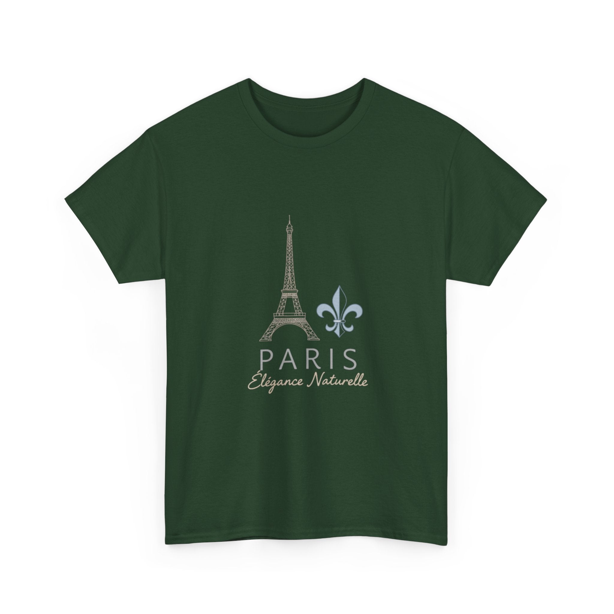 Paris Eiffel Tower Tee – 'Paris Élégance Naturelle' Graphic T-Shirt