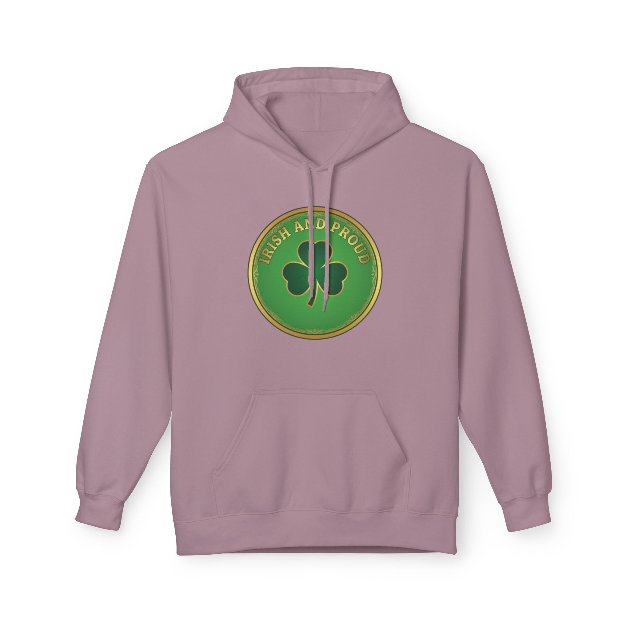 Lucky & Proud Shamrock Hoodie — Irish Pride St. Patrick’s Day Sweatshirt