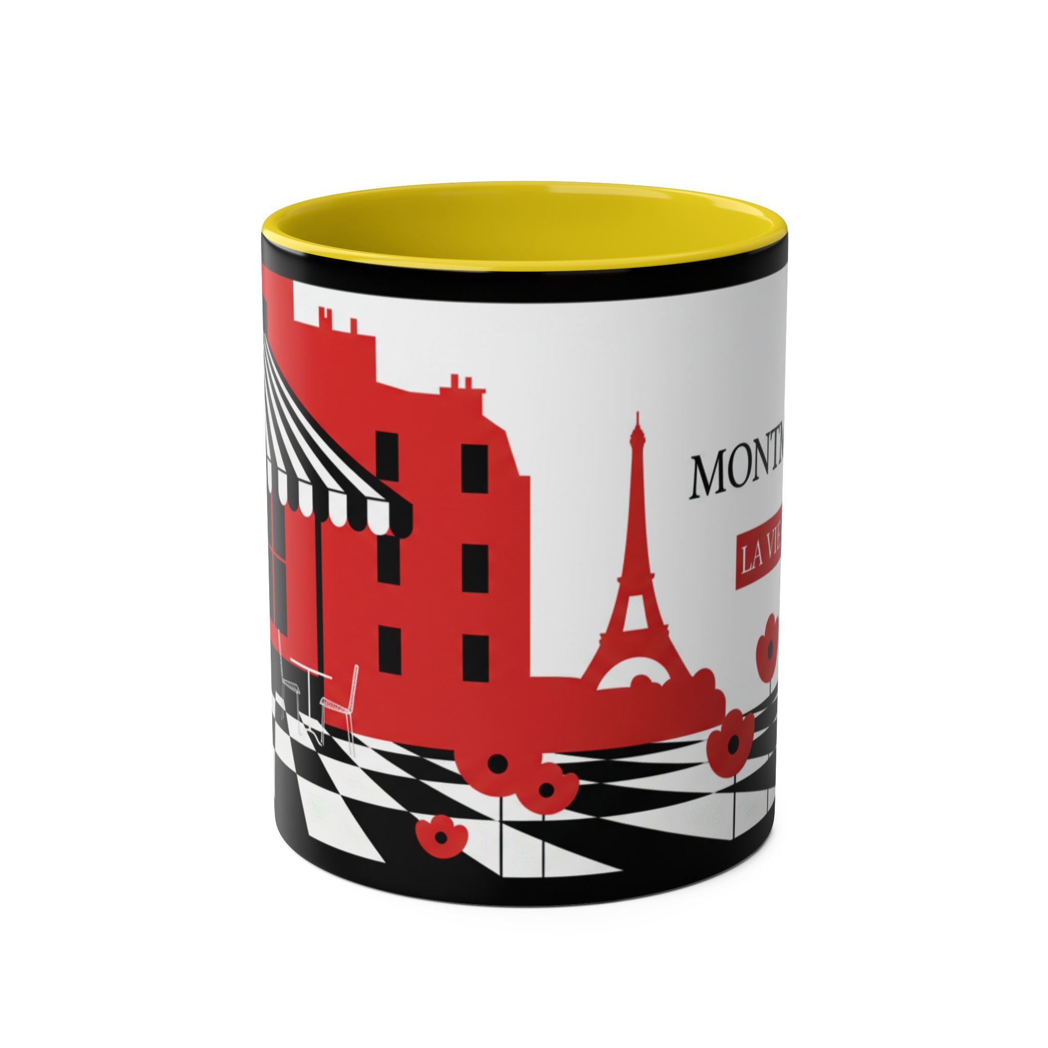 Two-Tone Coffee Mugs, 11oz