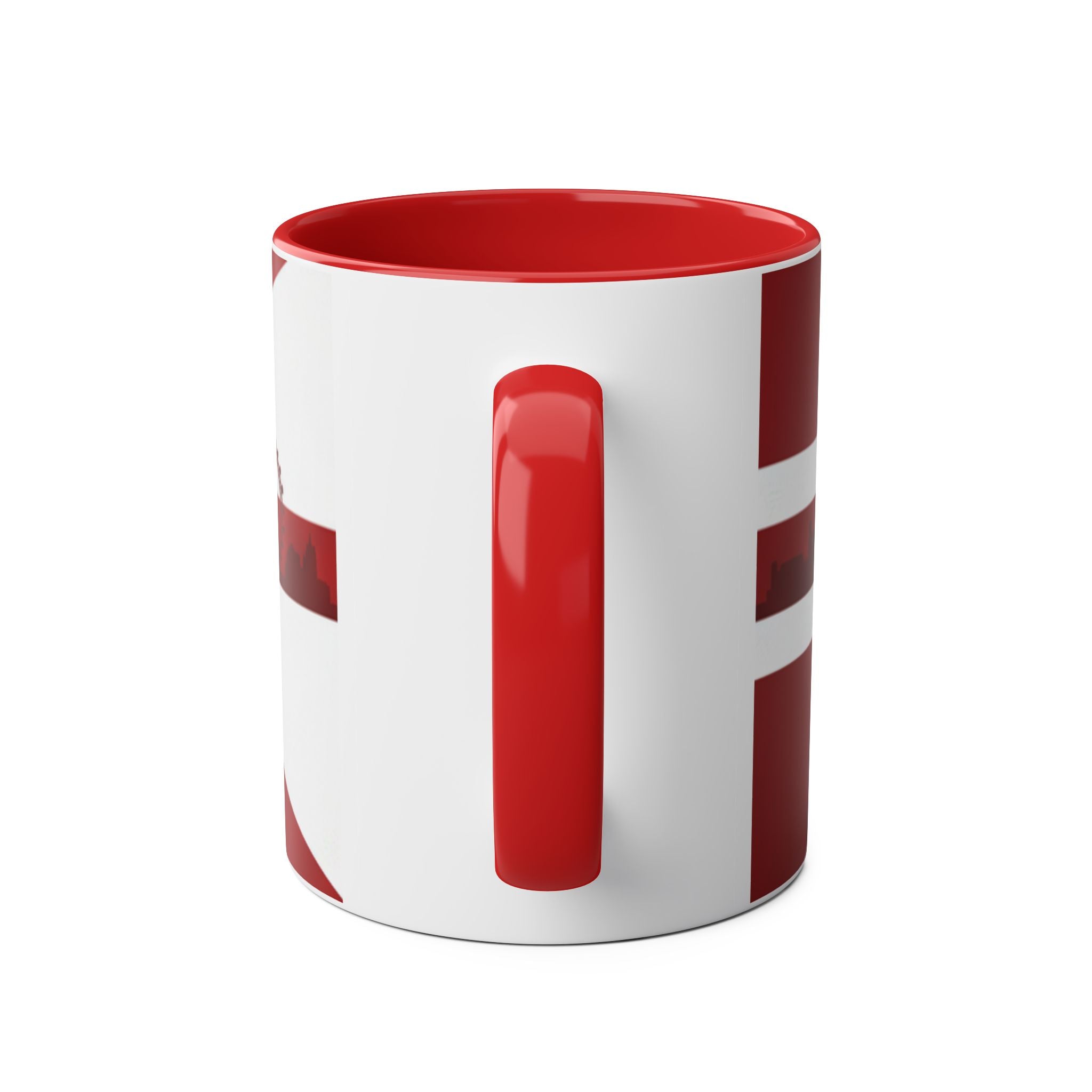 Two-Tone Coffee Mugs, 11oz