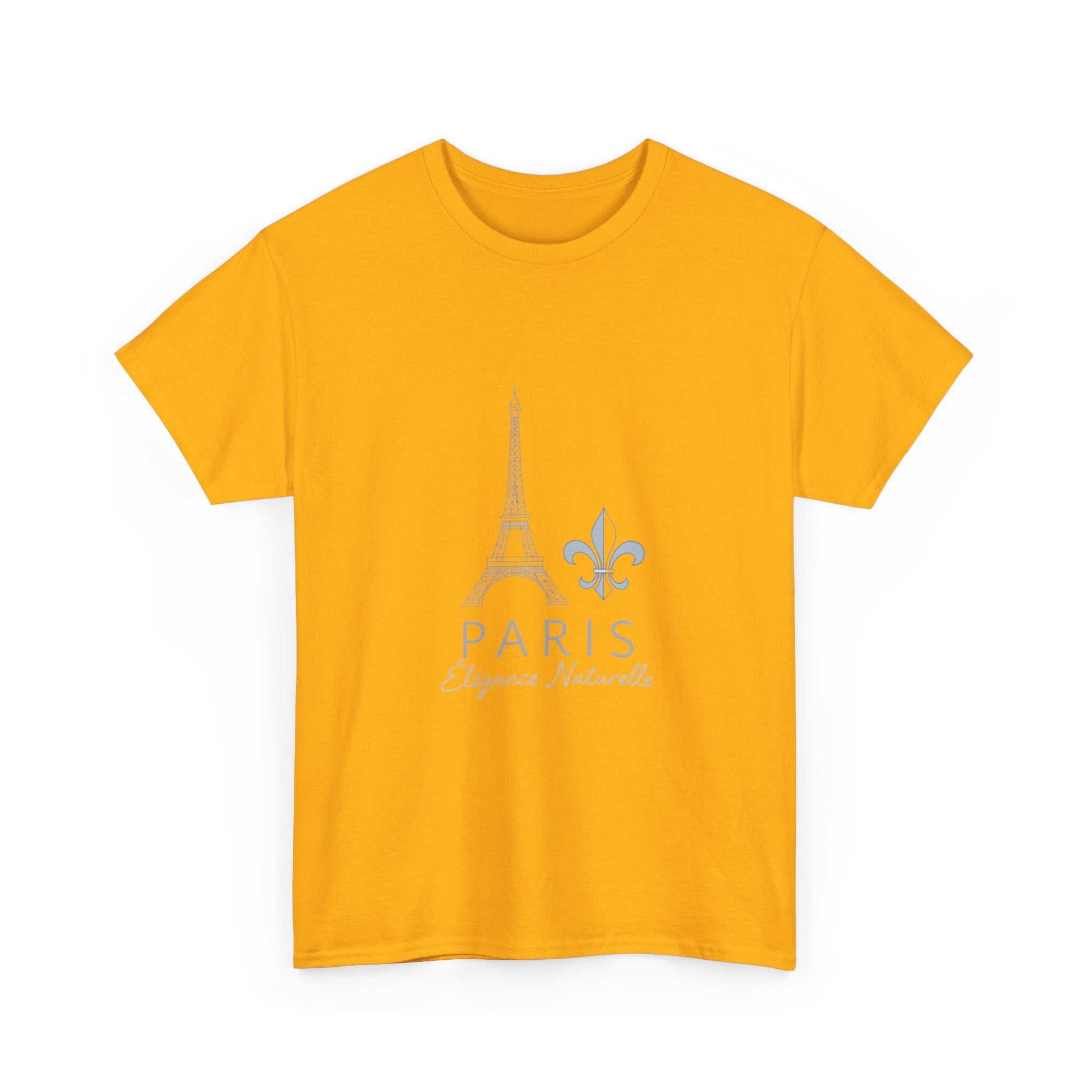 Paris Eiffel Tower Tee – 'Paris Élégance Naturelle' Graphic T-Shirt
