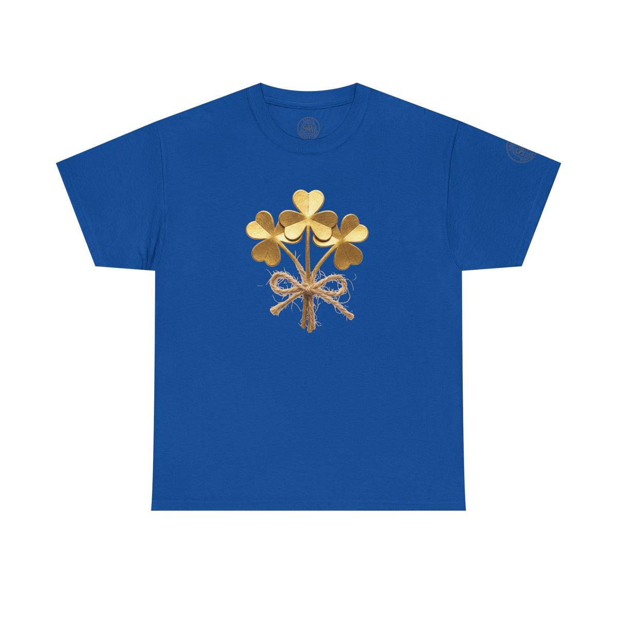 Shamrock Bouquet T-Shirt — Irish Clover Heritage Tee — product image 10