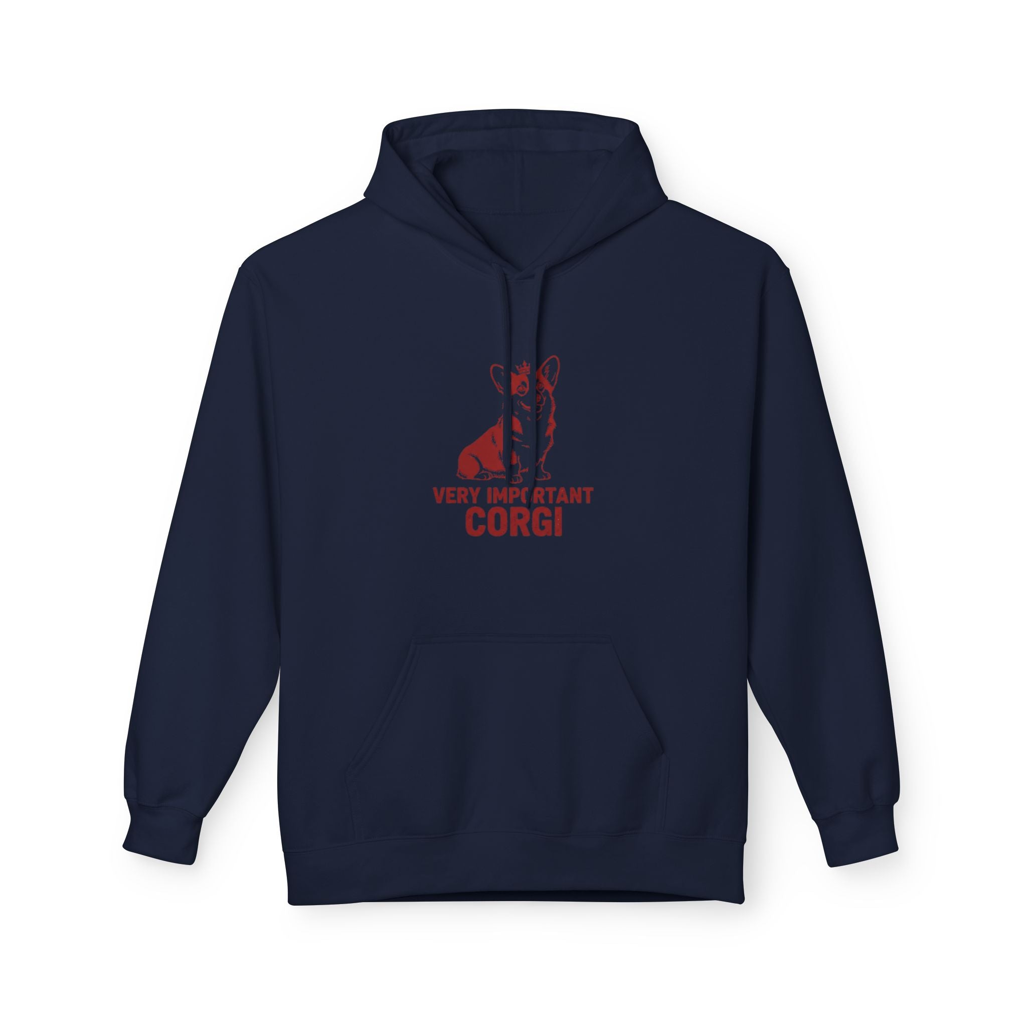 Very Important Corgi Hoodie — Cute Corgi Dog Pullover for Pet Lovers