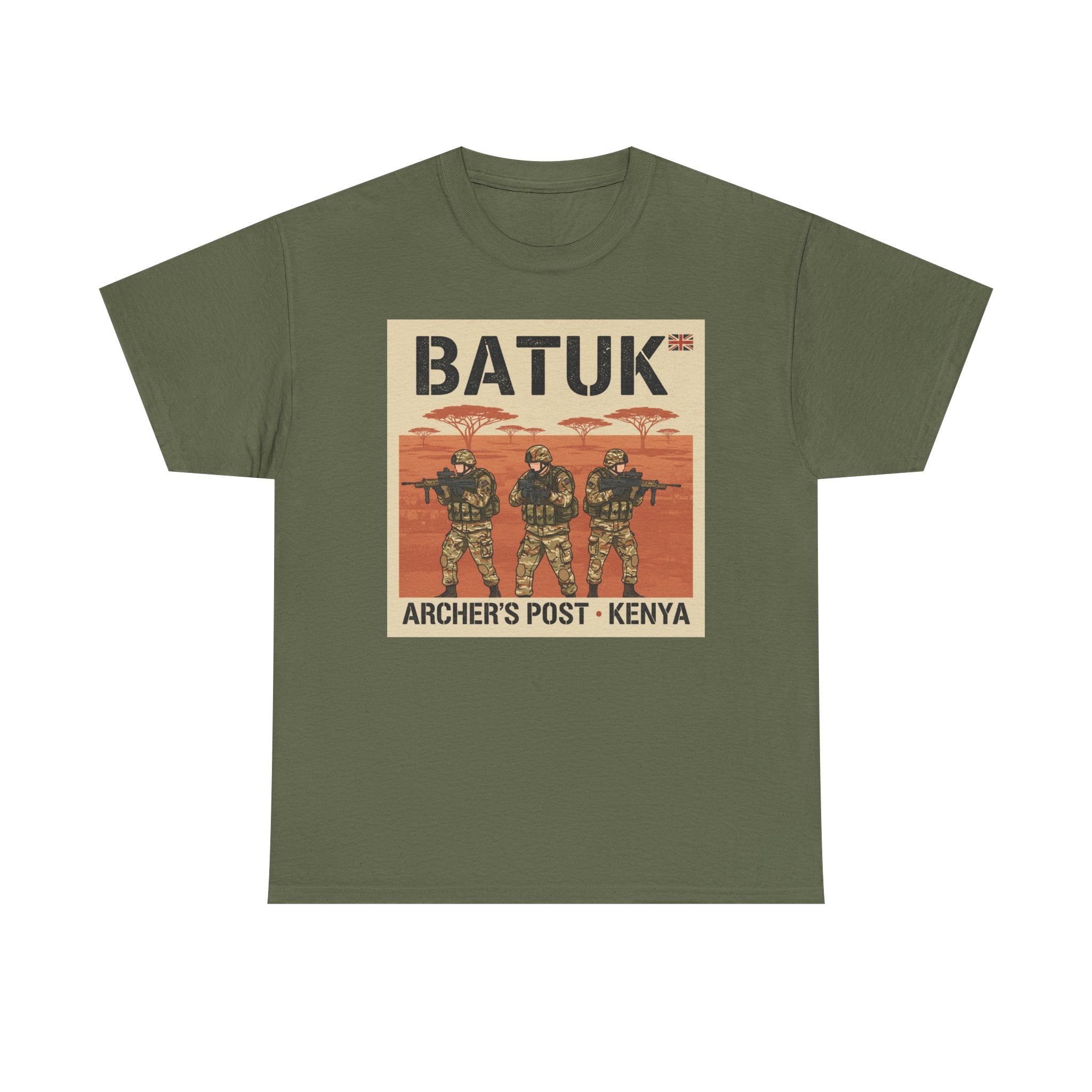 BATUK Archer's Post Kenya Vintage Military T-Shirt