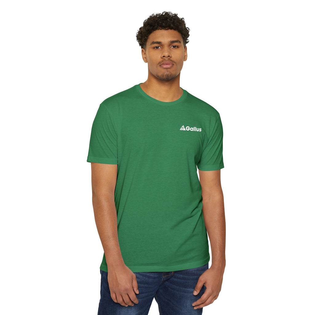 Gallus Logo Orange T-Shirt — Classic Crewneck Tee