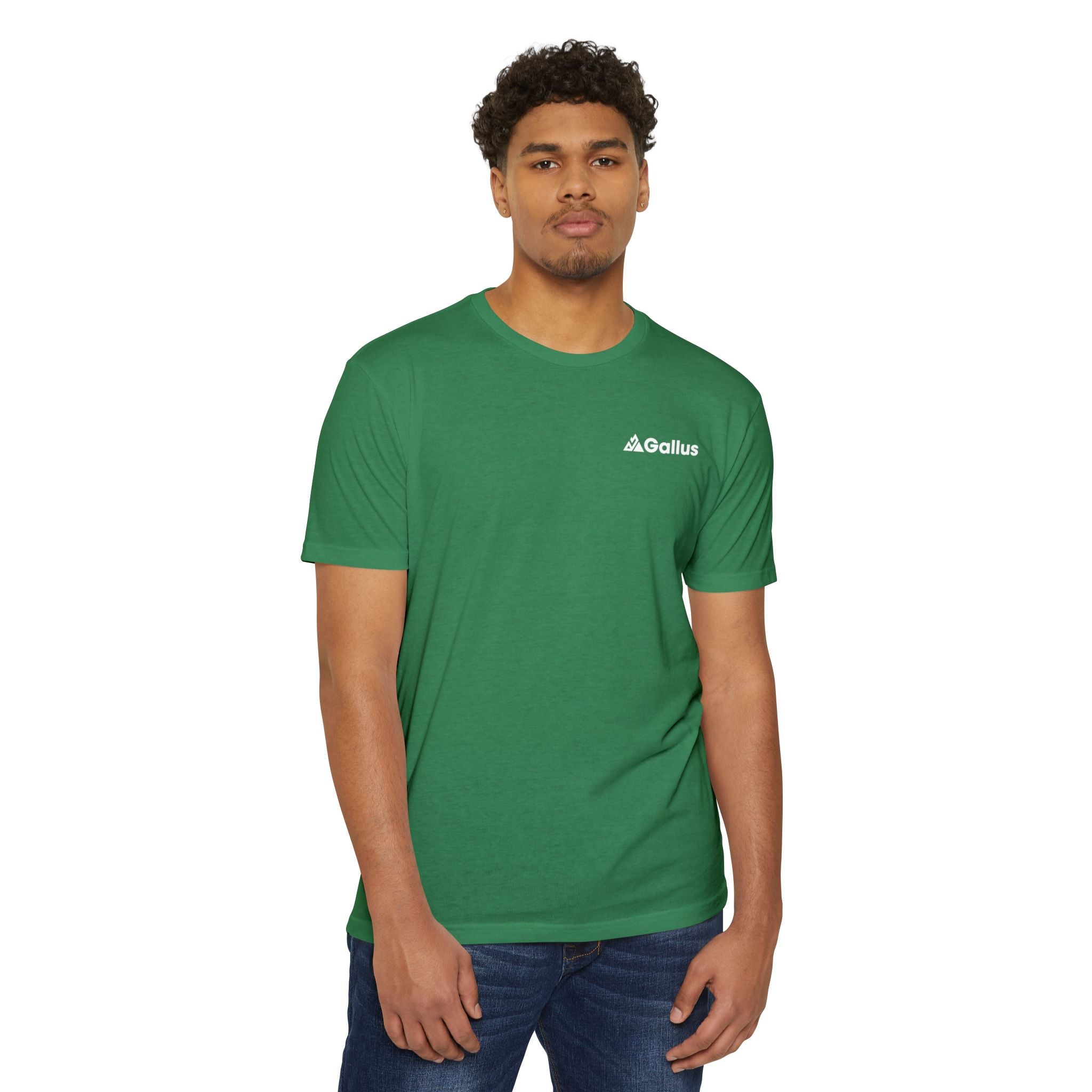 Gallus Logo Orange T-Shirt — Classic Crewneck Tee
