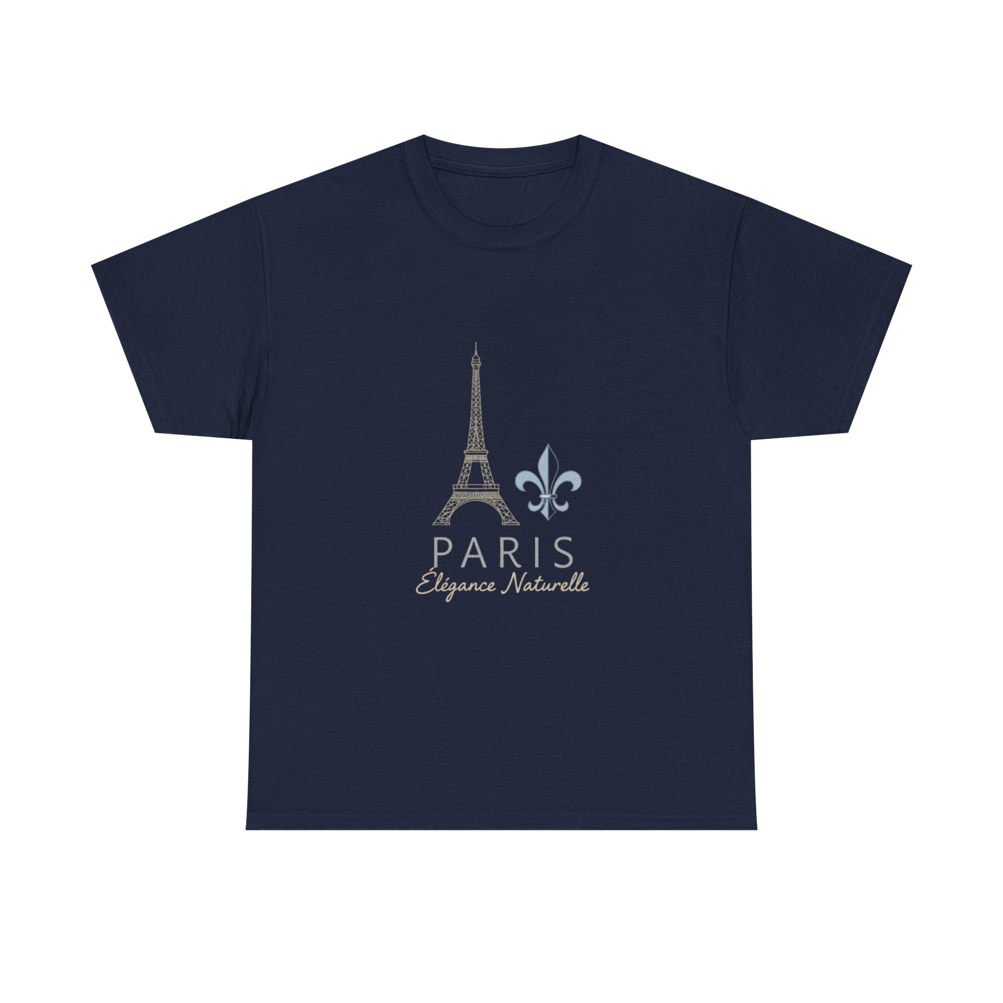 Paris Eiffel Tower Tee – 'Paris Élégance Naturelle' Graphic T-Shirt
