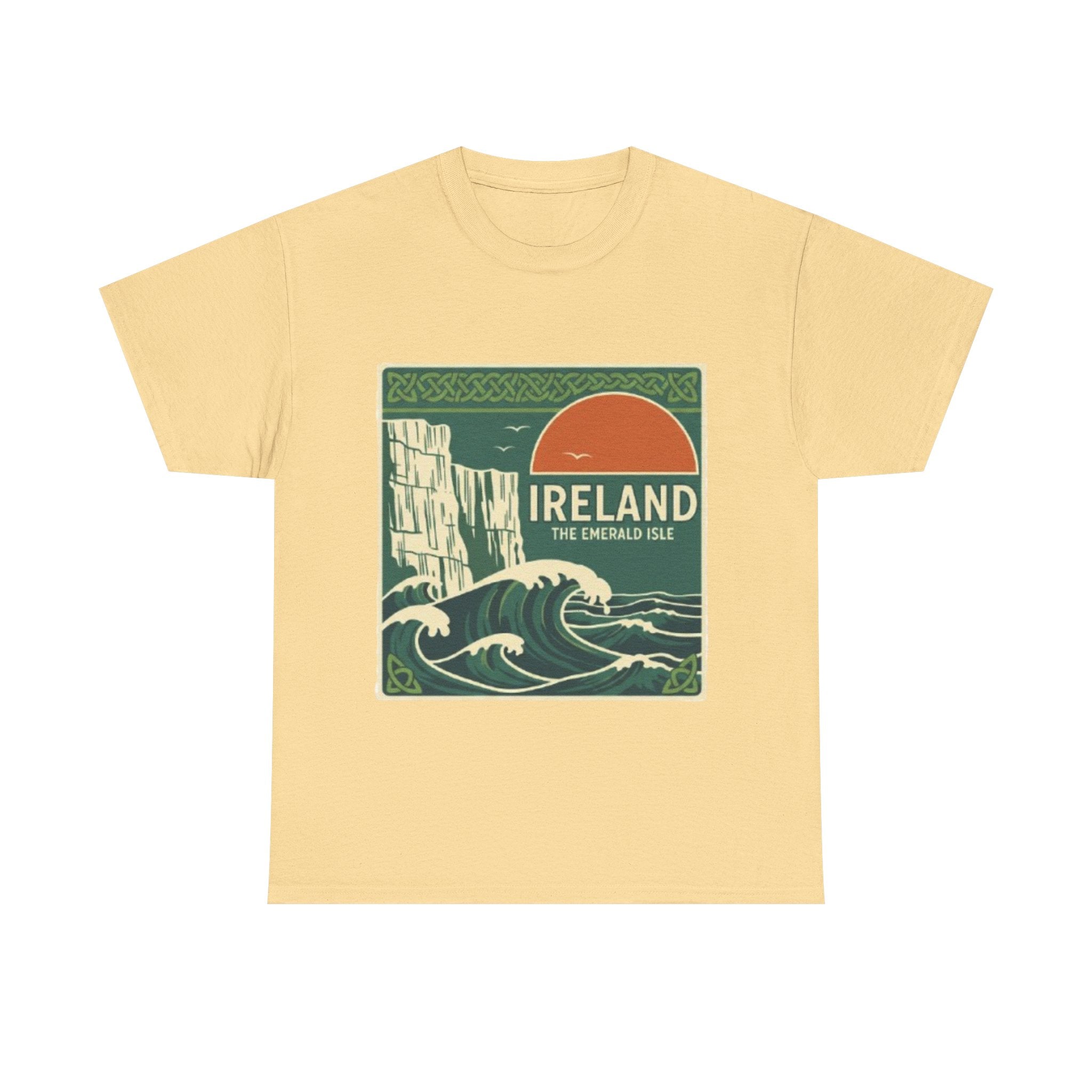 Ireland Vintage Travel Tee — 'Ireland The Emerald Isle' Graphic T‑Shirt