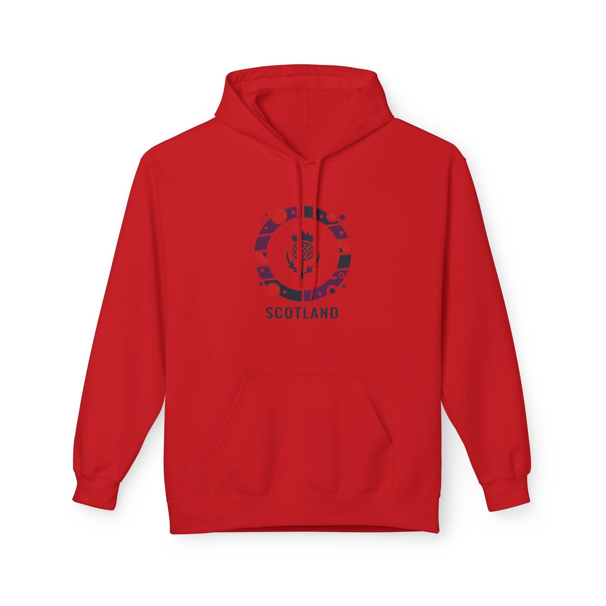 Scotland Crest Hoodie — Modern Celtic Emblem Travel & Pride Pullover