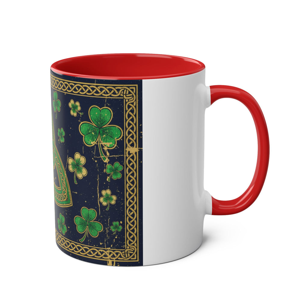 Celtic Trinity Knot Coffee Mug — Shamrock St. Patrick’s Day 11oz