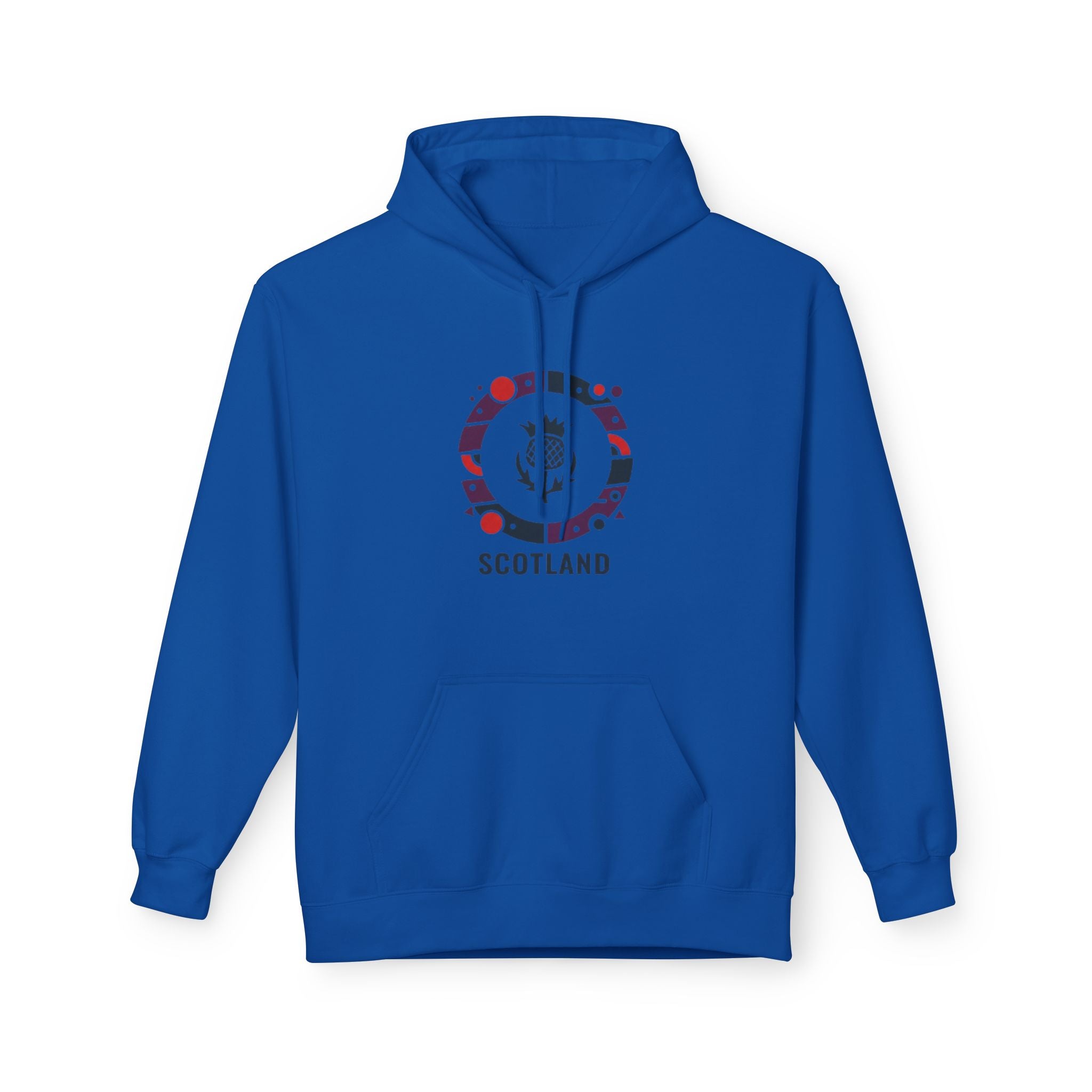 Scotland Crest Hoodie — Modern Celtic Emblem Travel & Pride Pullover