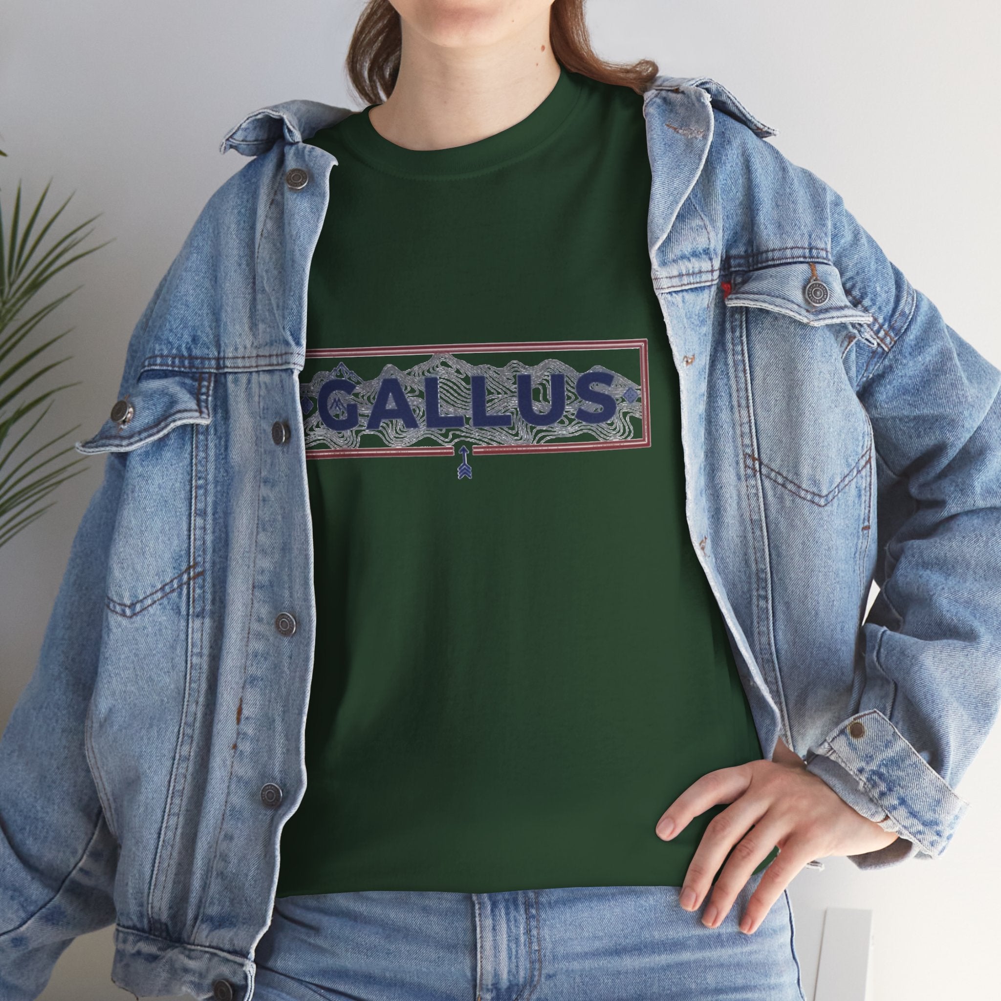 Gallus Spain Map T‑Shirt — Vintage Grid Spain Map Tee