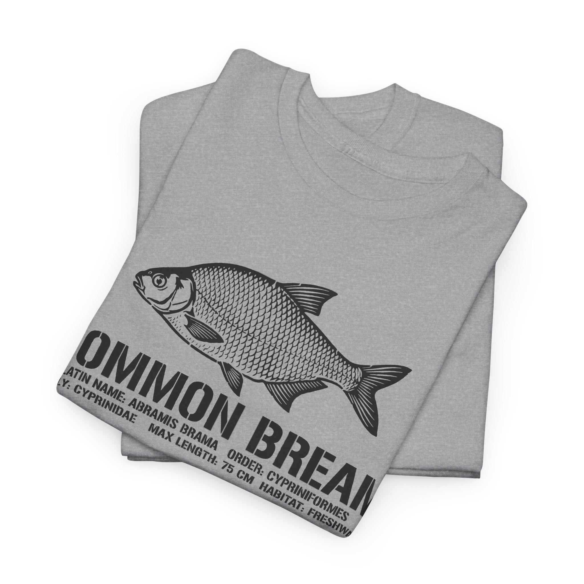 Common Bream Fishing Tee — Vintage Fish Illustration T-Shirt