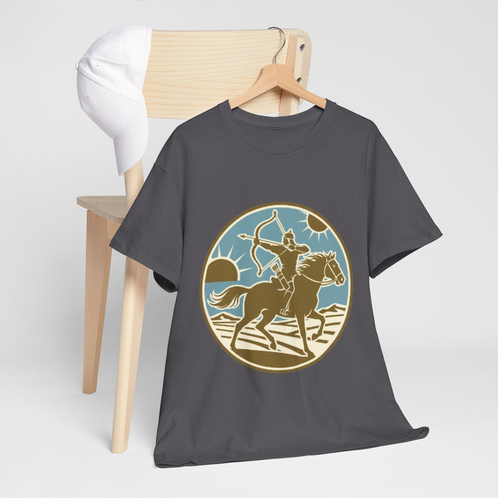 Cowboy Rodeo T‑Shirt — Western Rider Circle Graphic Tee