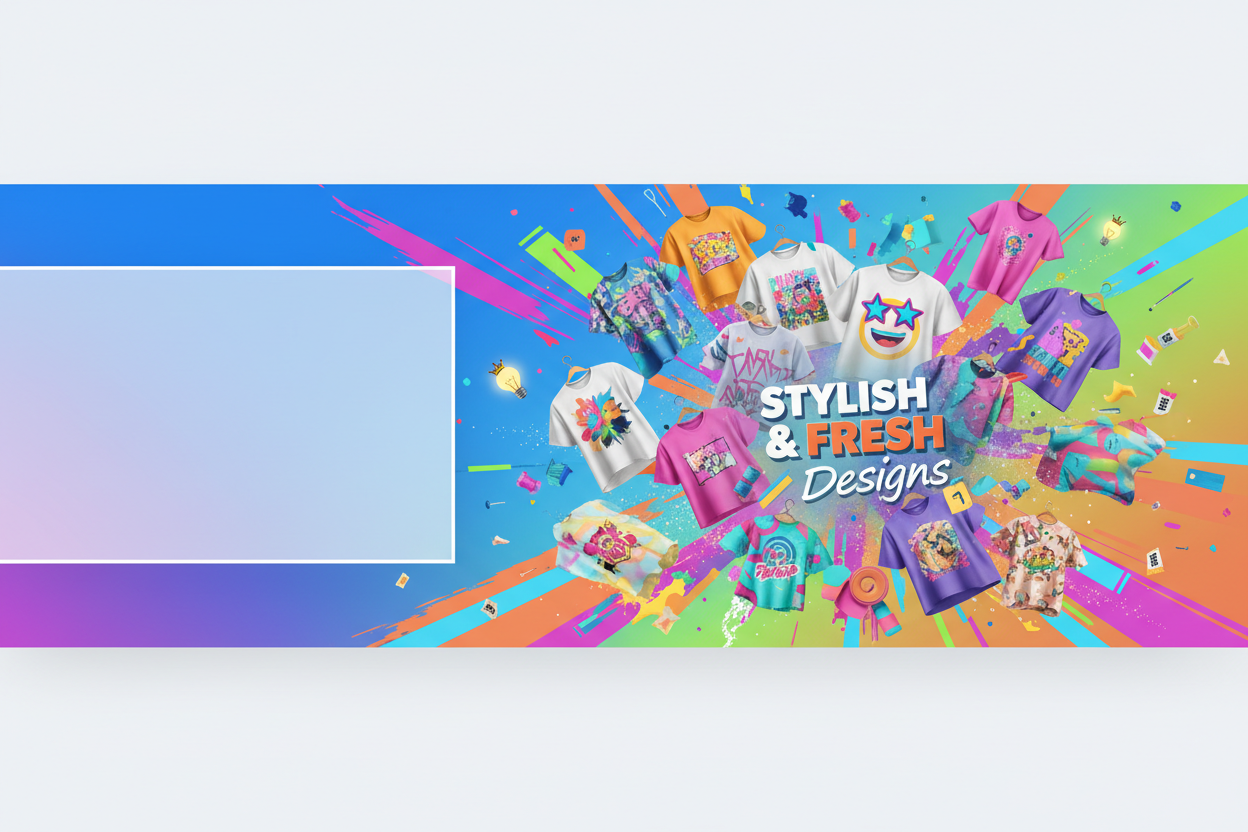 Hero Banner for Fun Fashionable T-Shirts